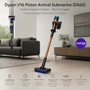 DYSON V16 PISTON ANIMAL SUBMARINE DS60 CORDLESS WET & DRY VACUUM CLEANER – BLACK & COPPER PARENT DAY 4 #7