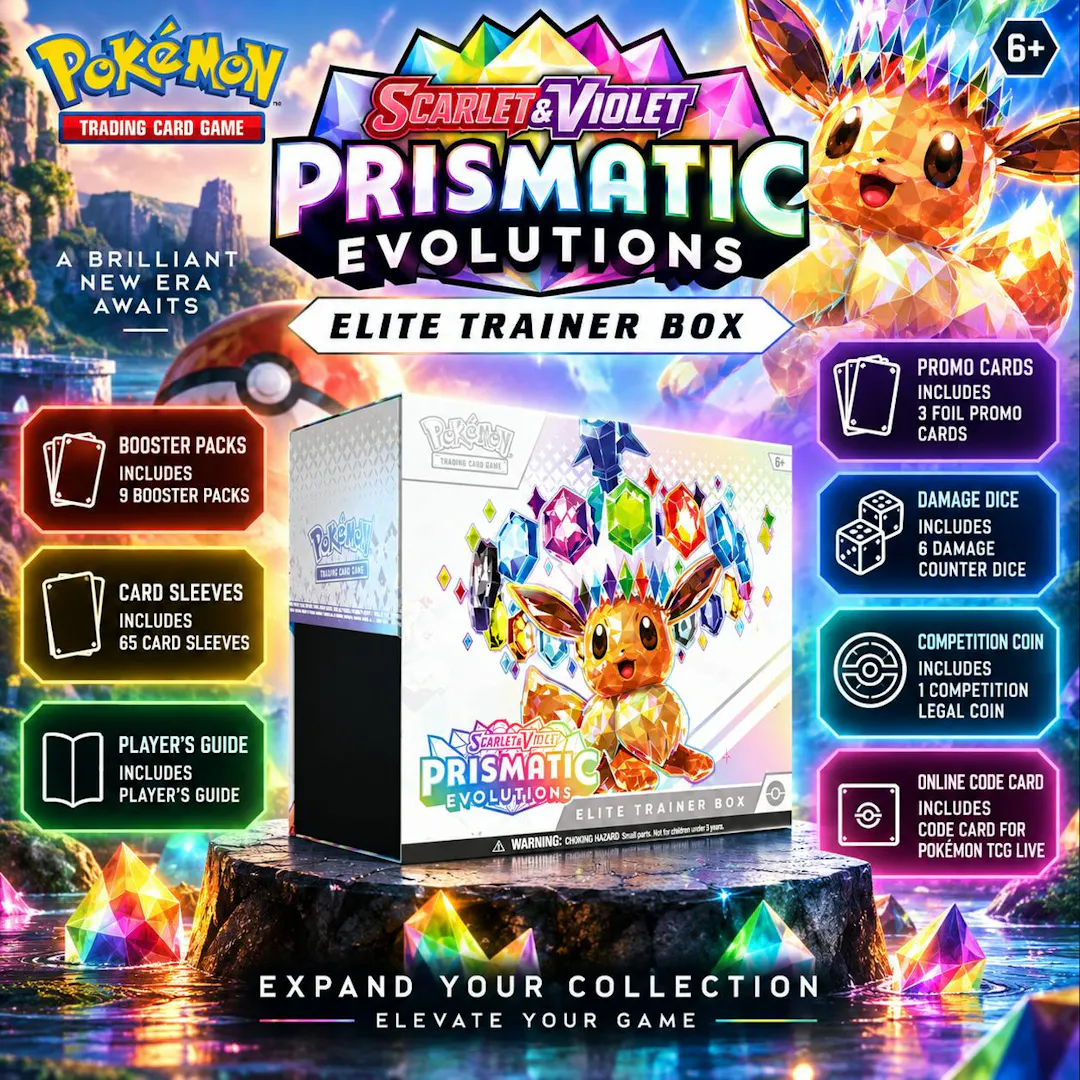 POKEMON TCG: PRISMATIC EVOLUTIONS - ELITE TRAINER BOX