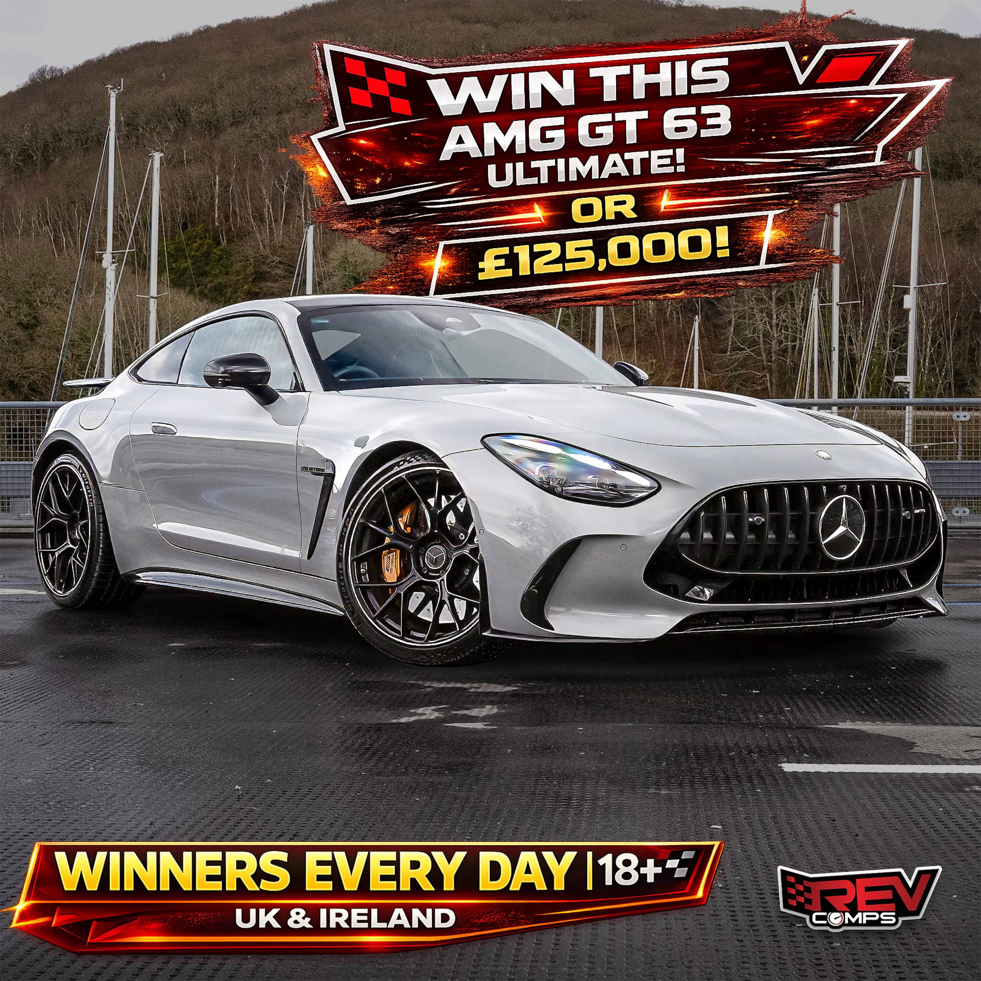 Scott McArthur - 2024 MERCEDES AMG GT 63 ULTIMATE + £5000 OR £125,000