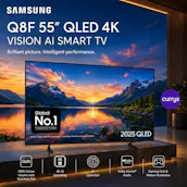 SAMSUNG Q8F 55" QLED 4K VISION AI SMART TV