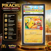 ACE 10 2025 PROMO PIKACHU #020/M-PJPN MCDONALD'S PROMOTION