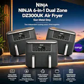 NINJA 6-IN-1 DUAL ZONE AIR FRYER 3 X WINNERS