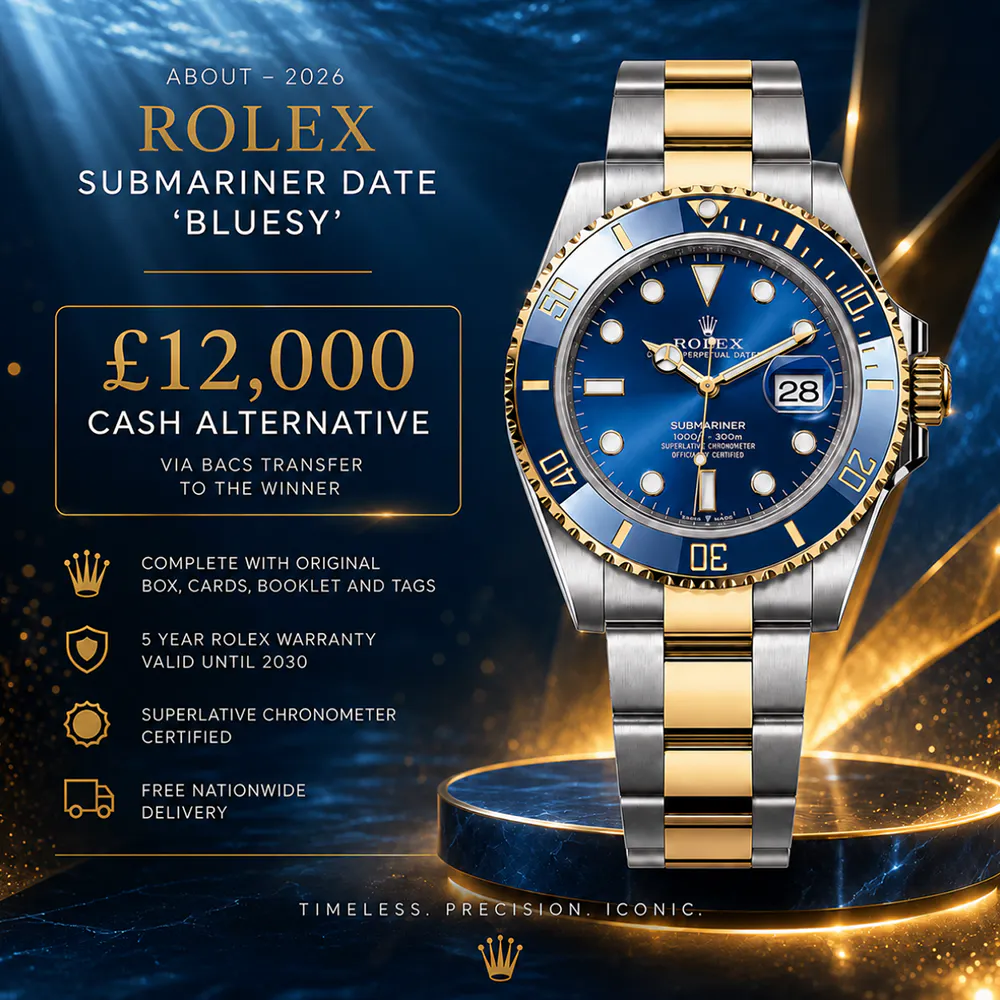NEW 2026 ROLEX SUBMARINER DATE 'BLUESY' OYSTERSTEEL & YELLOW GOLD OR £12,000