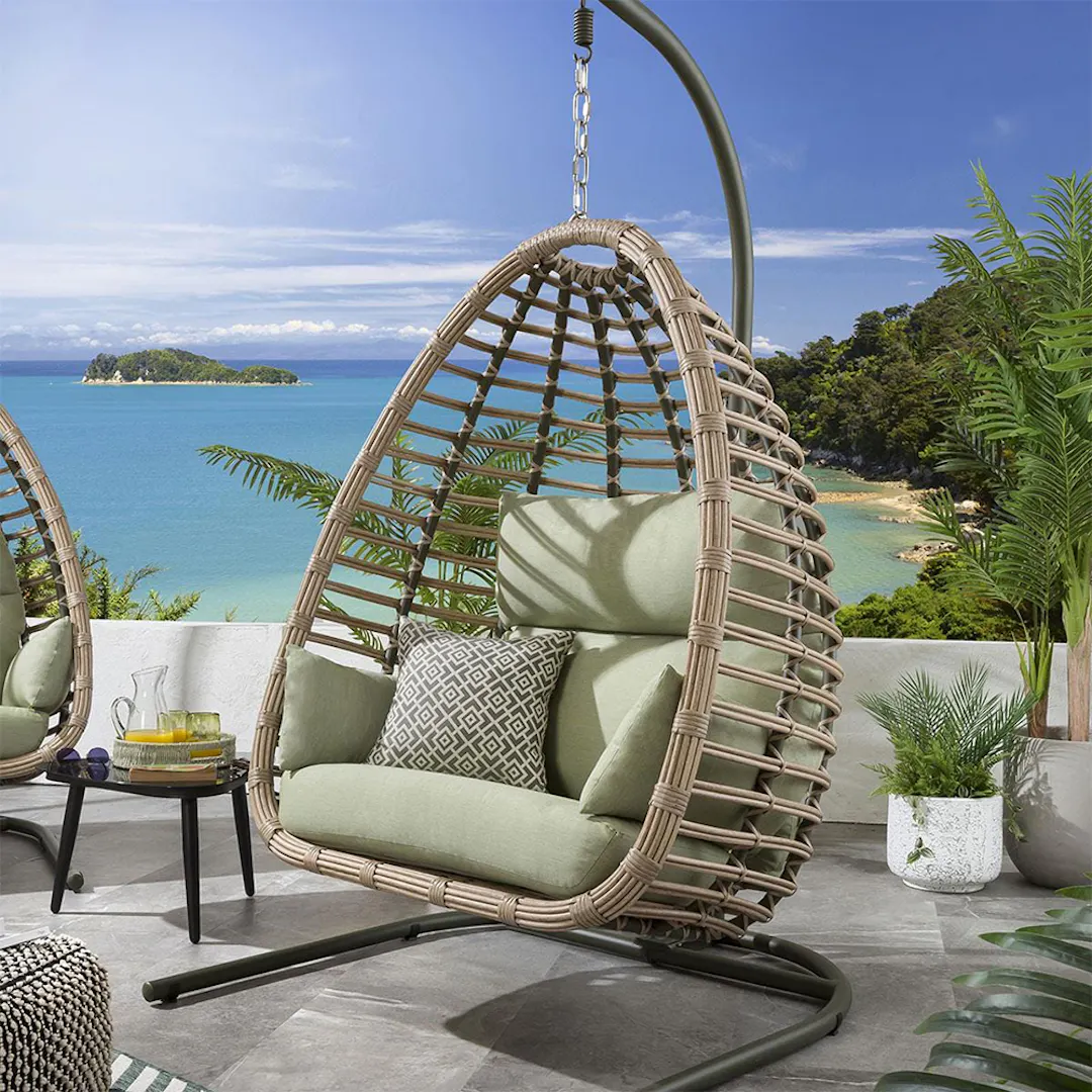 Bali Hanging Egg Chair + Cover 5 Colour Choices
