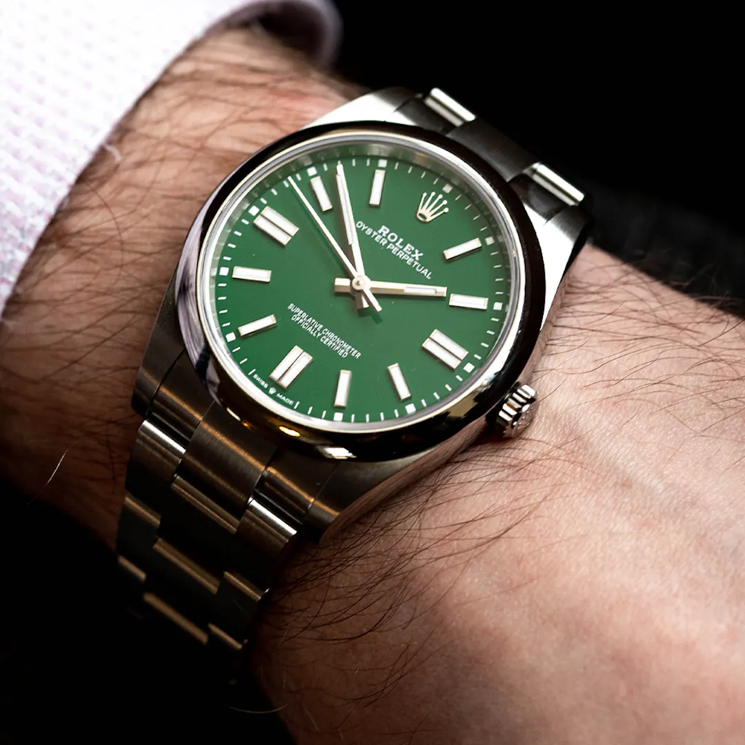 NEW 2026 ROLEX OYSTER PEP 41MM GREEN DIAL or £5,000