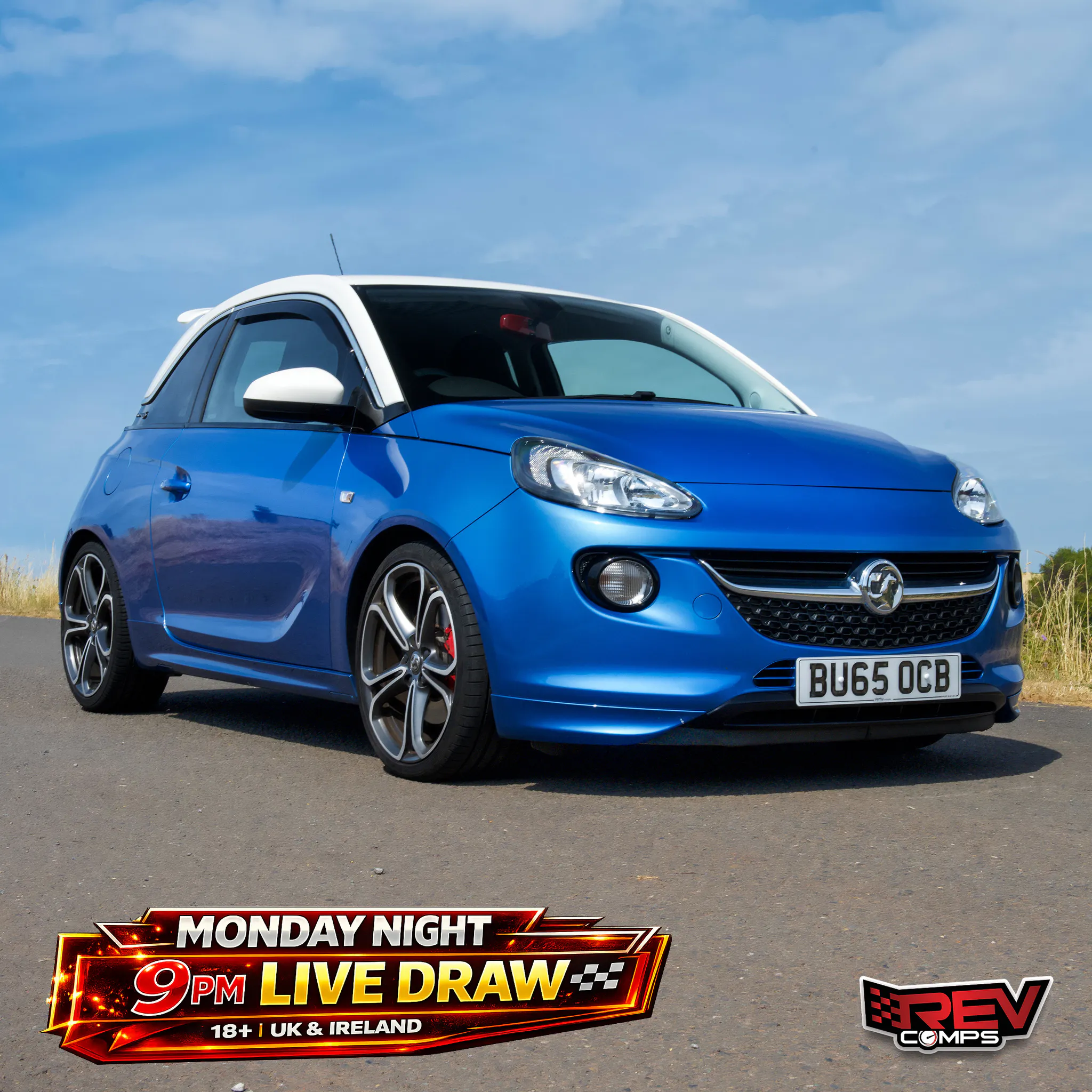 2015 Vauxhall Adam S Recaro + £1,000