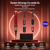 DYSON AIRWRAP CO-ANDA 2X STRAIGHT + WAVY MULTI-STYLER & DRYER - RED VELVET