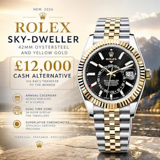 NEW 2026 ROLEX SKY-DWELLER 42 MM OYSTERSTEEL AND YELLOW GOLD OR £12,000