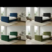 THE ULTIMATE KINGSIZE TV BED BUNDLE - FRAME, MATTRESS & TV