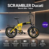 SCRAMBLER Ducati Electric Bike - Yellow