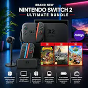 BRAND NEW NINTENDO SWITCH 2 ULTIMATE GAMING BUNDLE