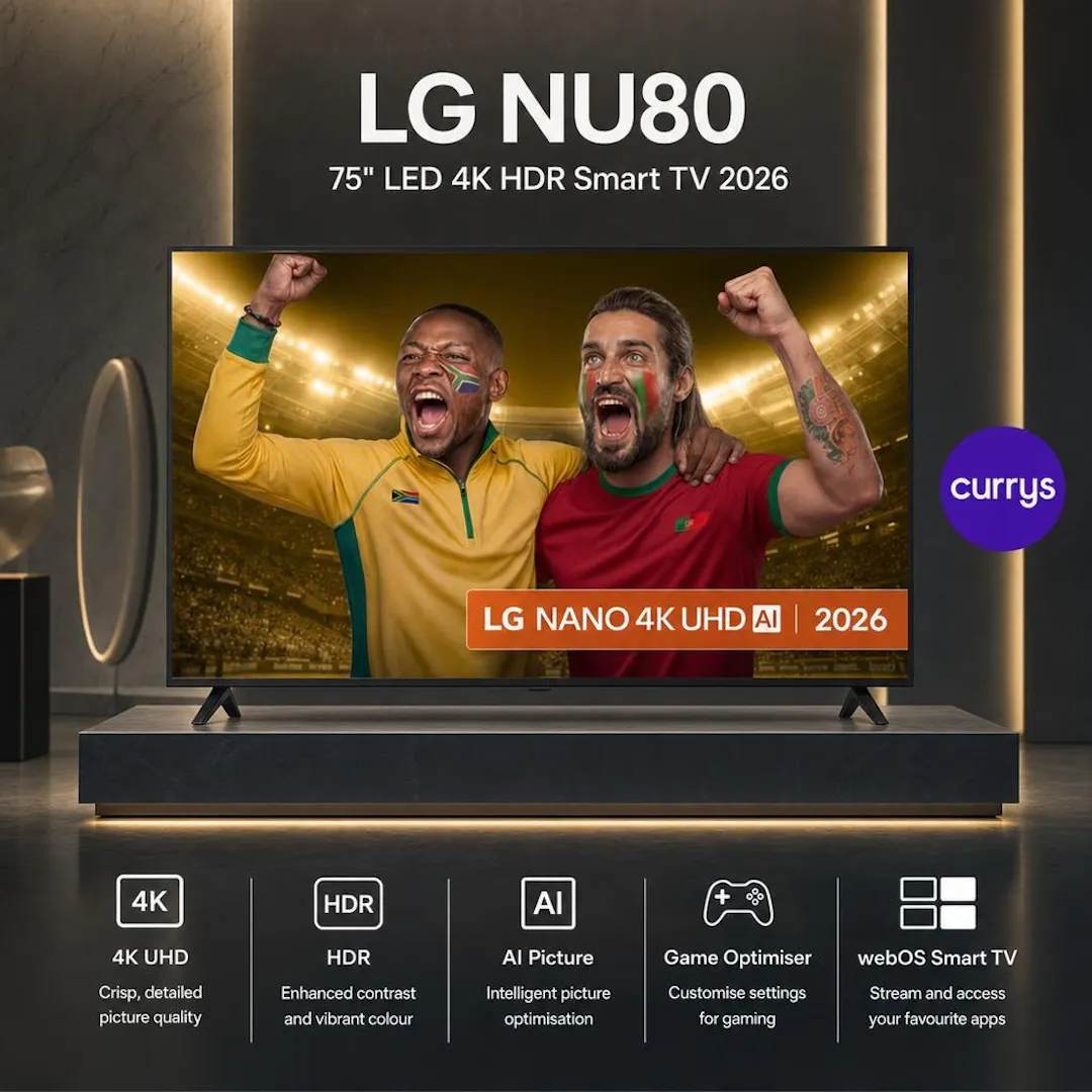 LG NU80 75" LED 4K HDR Smart TV 2026