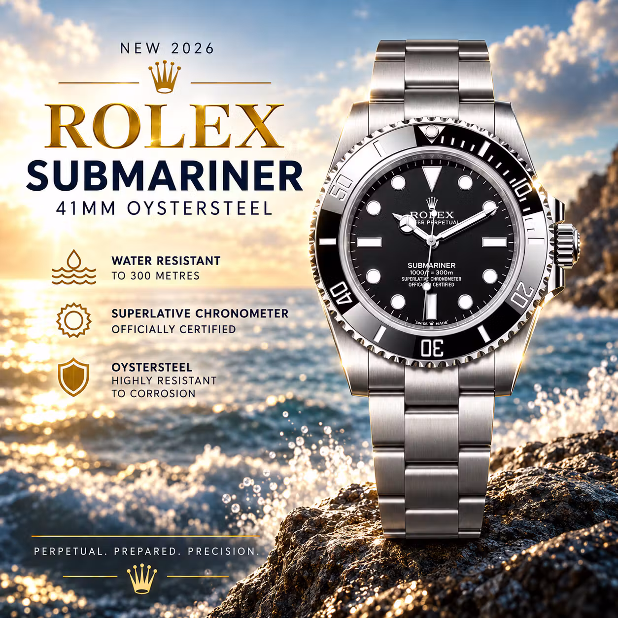 NEW 2026 ROLEX SUBMARINER