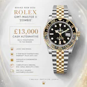 NEW 2026 ROLEX GMT MASTER II 'ZOMBIE' OR £13,000