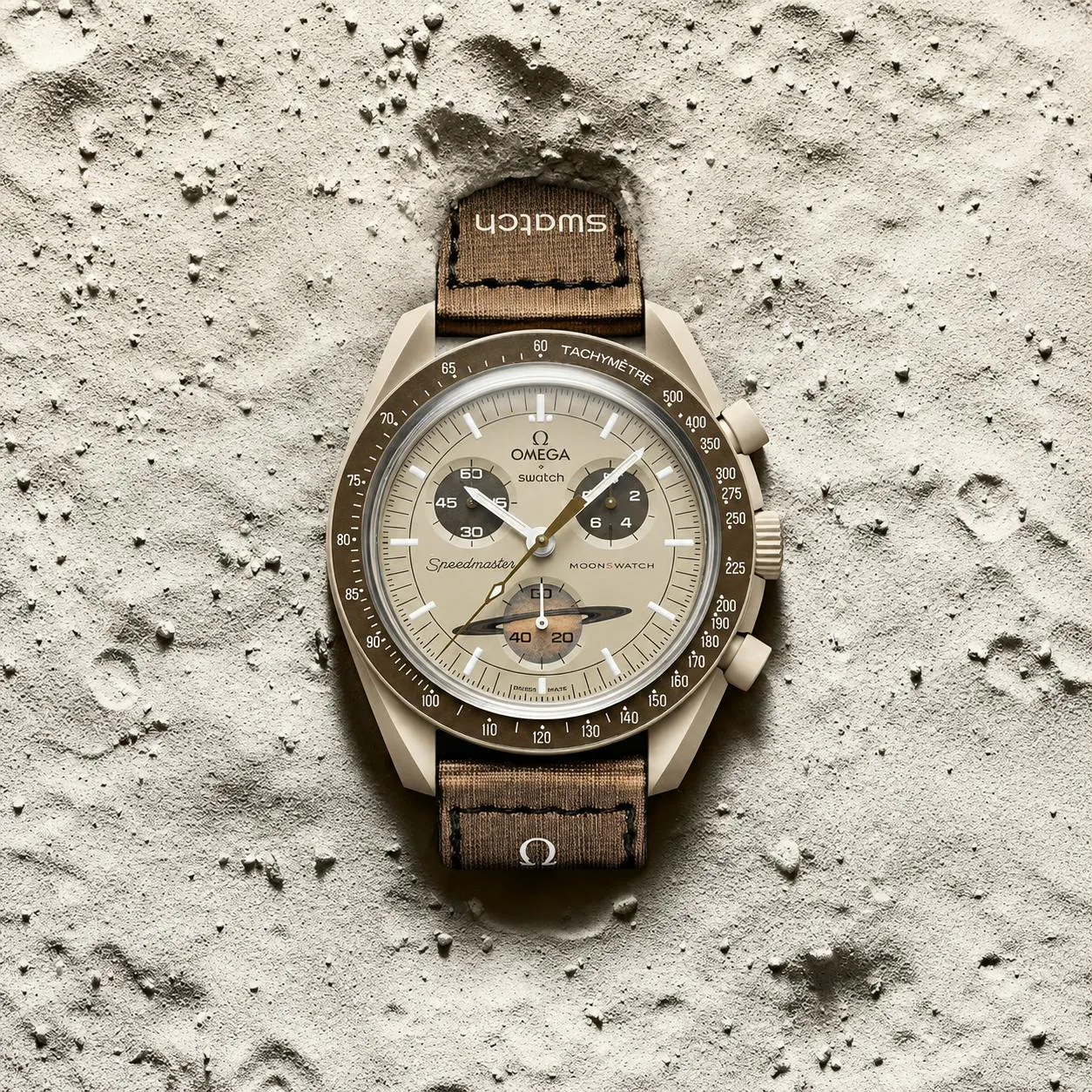 SWATCH X OMEGA SATURN