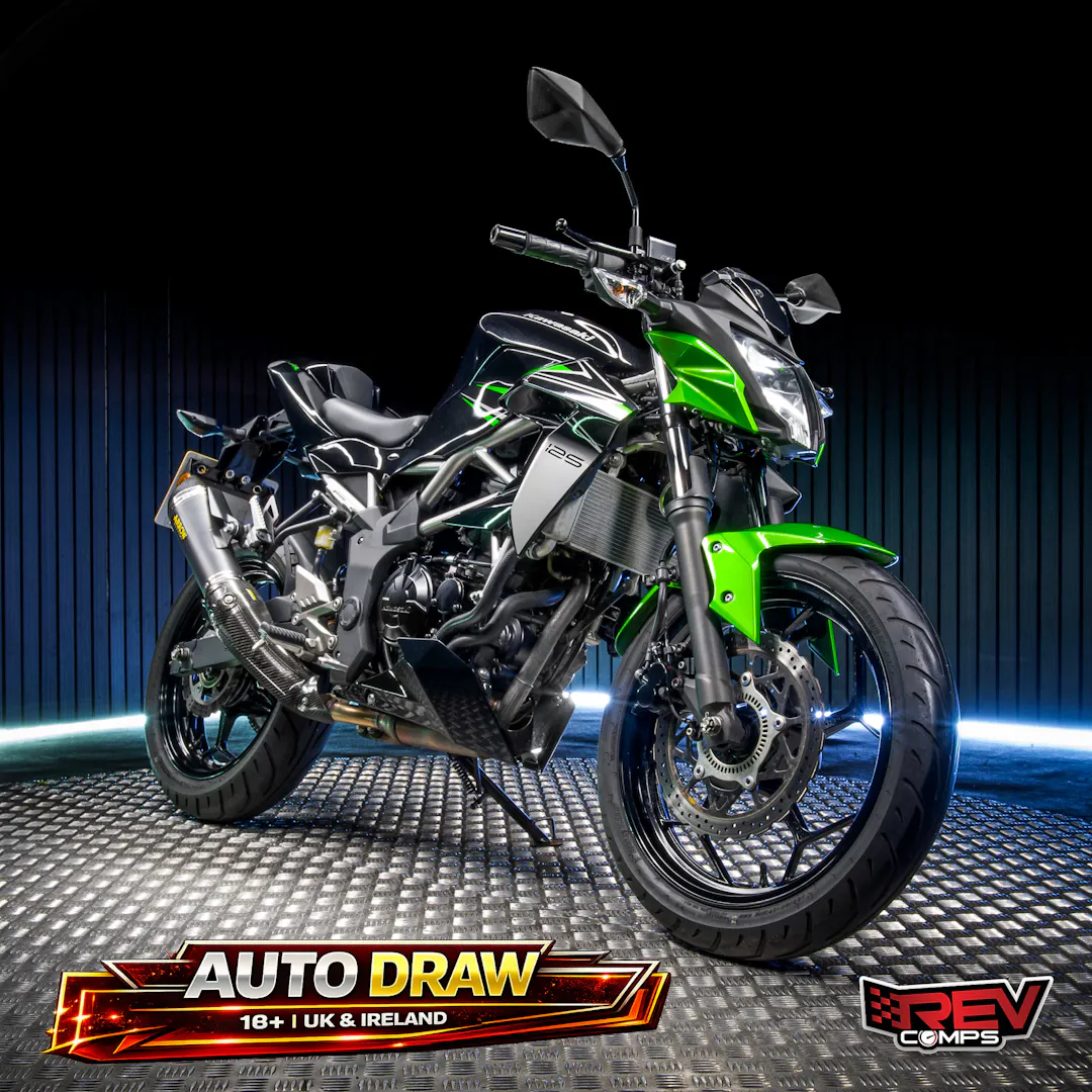 2024 KAWASAKI NINJA Z125 + £1000 competition artwork
