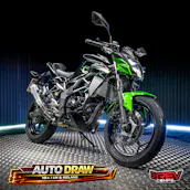 2024 KAWASAKI NINJA Z125 + £1000 competition artwork
