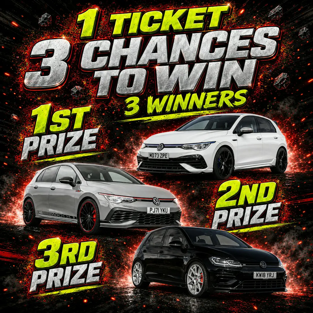Nicola Cawood - The Triple G - 3 x VW Golf Winners