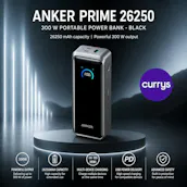 ANKER PRIME 26250 MAH 300 W PORTABLE POWER BANK - BLACK