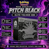 NEW POKÉMON MEGA EVOLUTION PITCH BLACK ELITE TRAINER BOX