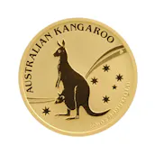 AUSTRALIAN NUGGET KANGAROO 1 OZ FINE GOLD COIN OR £2500