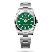 NEW 2026 ROLEX OYSTER PEP 41MM GREEN DIAL or £5,000