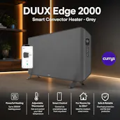 DUUX Edge 2000 DXCH24UK Smart Convector Heater - Grey