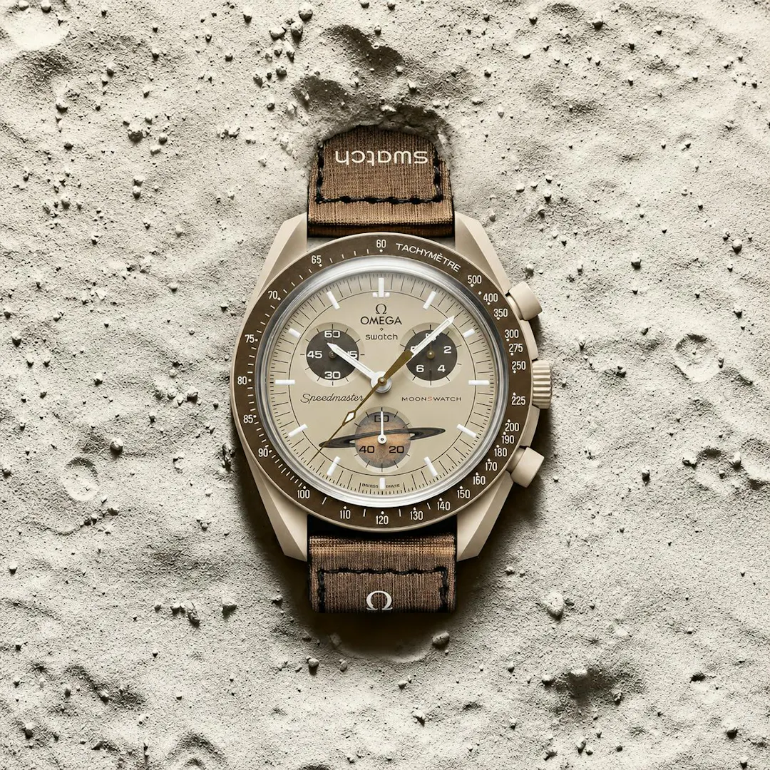 SWATCH X OMEGA SATURN