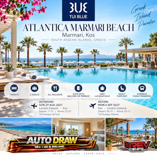 TUI 7 NIGHTS ALL INC ATLANTICA MARMARI BEACH IN MARMARI, KOS, GREECE