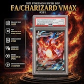 PSA 10 2022 POKEMON SWSH BLACK STAR PROMO #261 FA/CHARIZARD VMAX