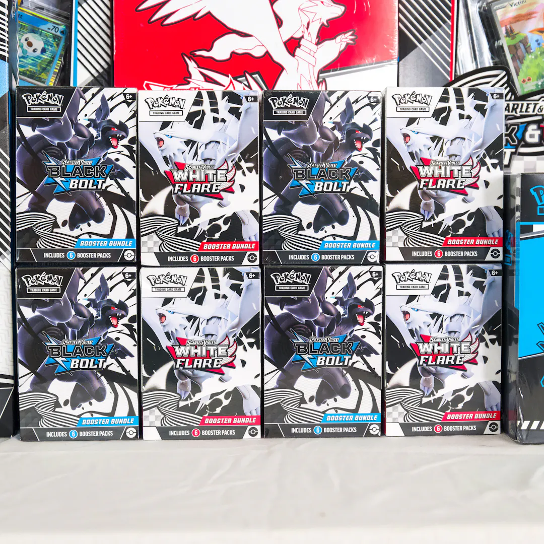 MEGA NEW AND SEALED POKEMON TCG BLACK BOLT & WHITE FLARE BUNDLE