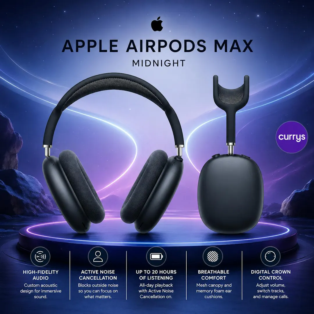 APPLE AIRPODS MAX 2 MIDNIGHT – H2 CHIP