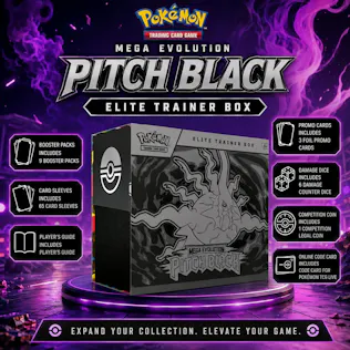 NEW POKÉMON MEGA EVOLUTION PITCH BLACK ELITE TRAINER BOX 2.0 #4
