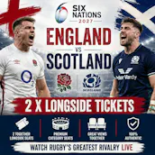 2 X 2027 SIX NATIONS ENGLAND VS SCOTLAND LONGSIDE TICKETS