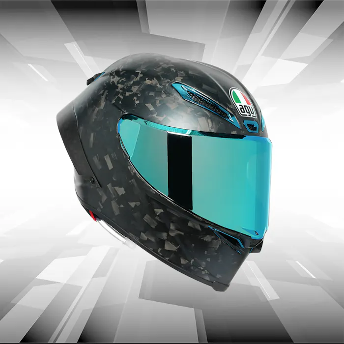 agv pista gp rr blue BSTOP Helmet Shield with Antifog Insert for PISTA GP R, CORSA R, PISTA GP RR Visor Pinlock Ready (Revo Clear Blue-day and night) : Automotive The helmet created for MotoGP is now available to all riders AGV Pista GP R/Pista GP