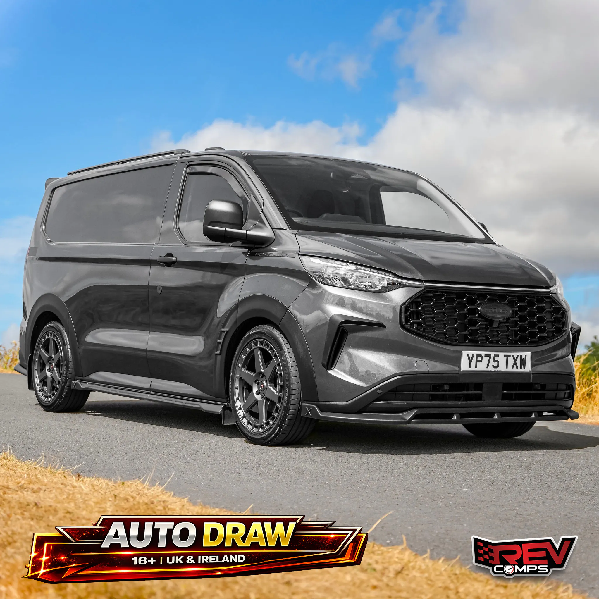 2025 Ford Transit Custom Projex Van + £5,000 Milwaukee Tools + £1000