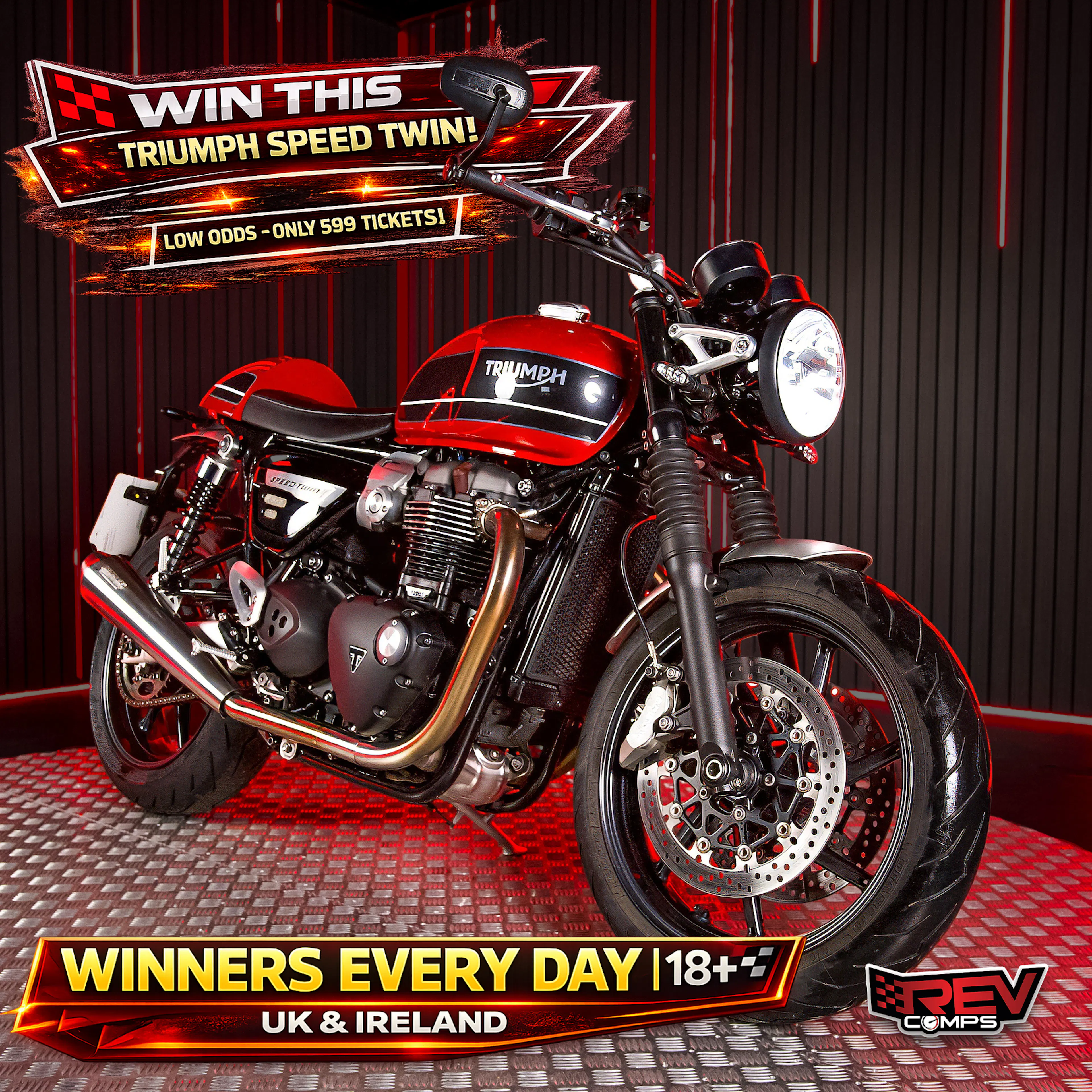 Daniel Richardson - 2019 TRIUMPH SPEED TWIN 1200 - LOW ODDS