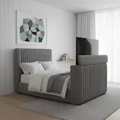 THE ULTIMATE KINGSIZE TV BED BUNDLE - FRAME, MATTRESS & TV
