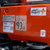 Kubota digger and trailer — view 4