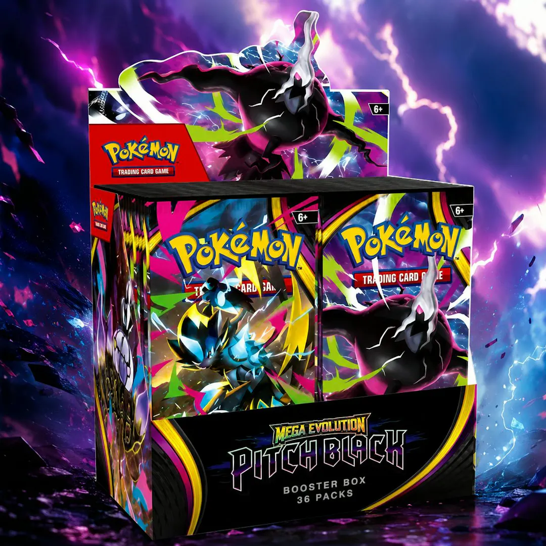 NEW RELEASE POKEMON TCG PITCH BLACK BOOSTER BOX 36 PACKS
