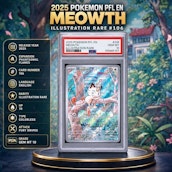PSA 10 2025 POKEMON PFL EN-PHANTASMAL FLAMES #106 MEOWTH