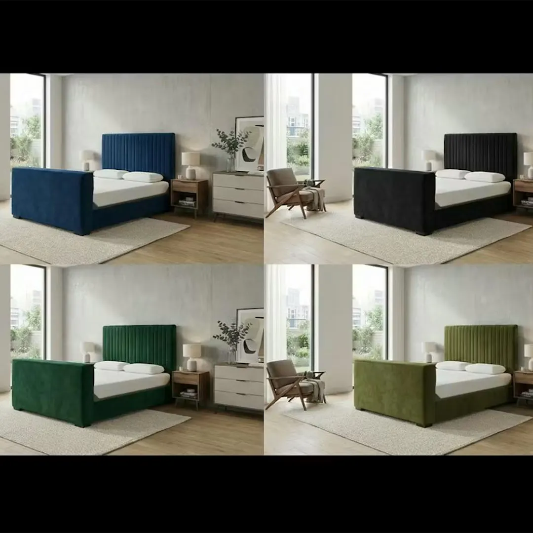 THE ULTIMATE KINGSIZE TV BED BUNDLE - FRAME, MATTRESS & TV
