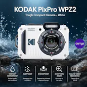 KODAK PixPro WPZ2 Tough Compact Camera - White