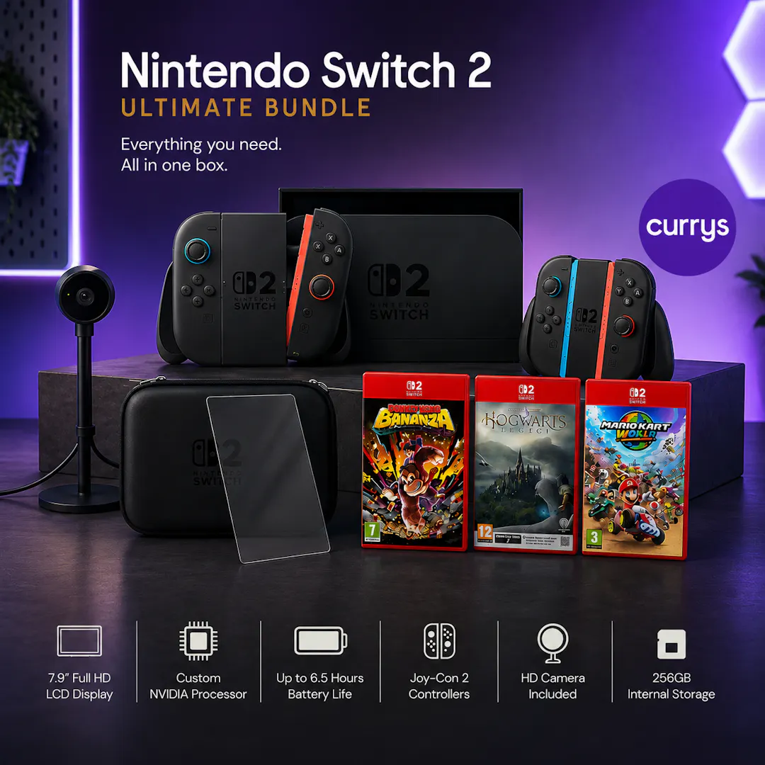 BRAND NEW NINTENDO SWITCH 2 ULTIMATE BUNDLE