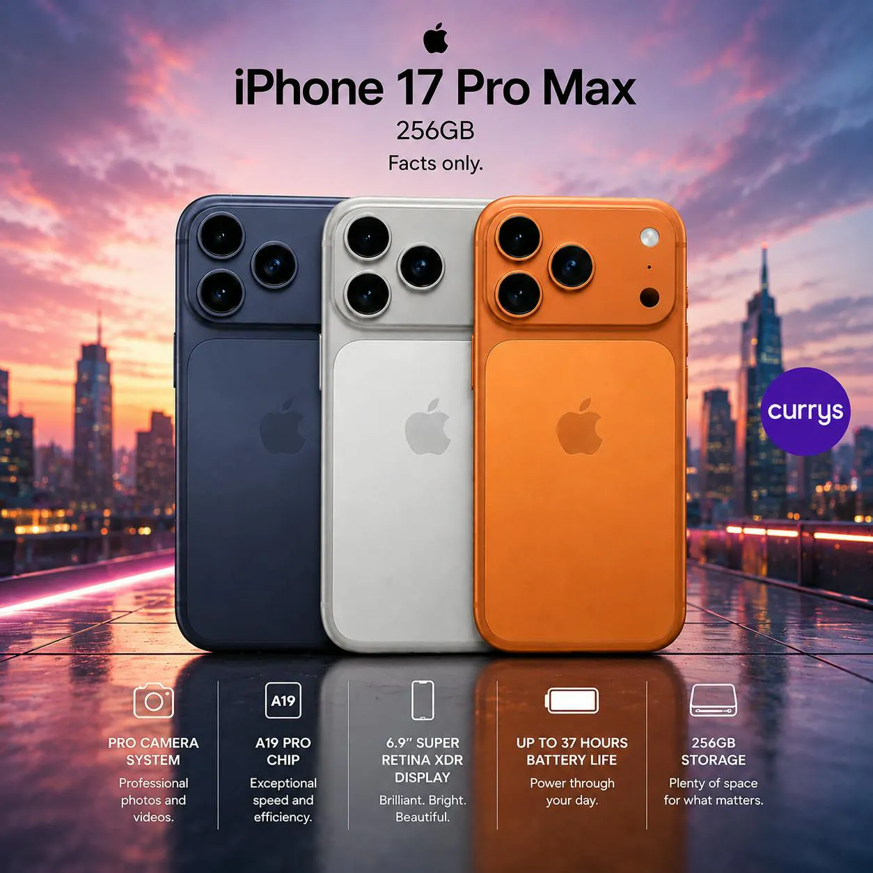 IPHONE 17 PRO MAX 256GB