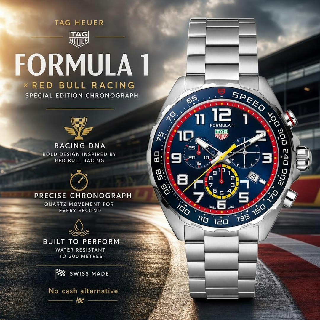 TAG Heuer Formula 1 x Red Bull Racing Special Edition Chronograph