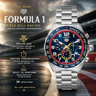 TAG Heuer Formula 1 x Red Bull Racing Special Edition Chronograph