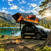 2026 TENTBOX LITE VEHICLE ROOFTENT - FOREST / SUNSET OR FLINT