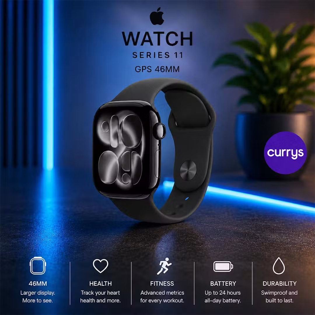 APPLE WATCH SERIES 11 46MM JET BLACK