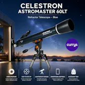 CELESTRON ASTROMASTER 60LT REFRACTOR TELESCOPE - BLUE